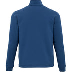 Lyon Stretch French Terry Full Zip Jacket for Men Transfer - River Blue - Back