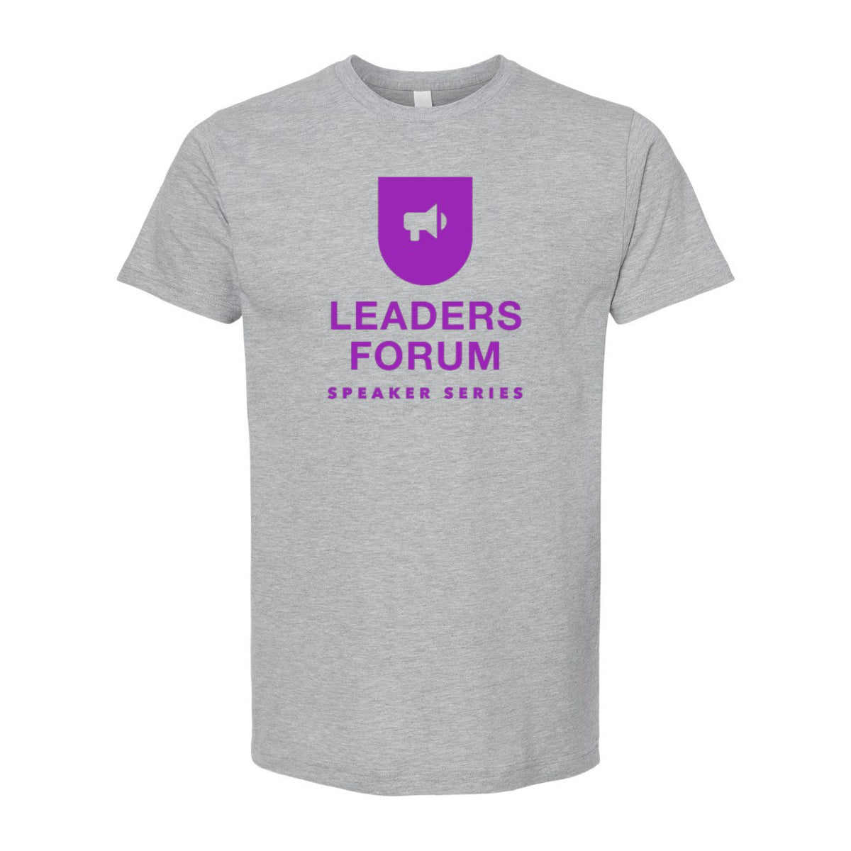 M&O Unisex ACE Cotton T-Shirt - Athletic Grey - Front