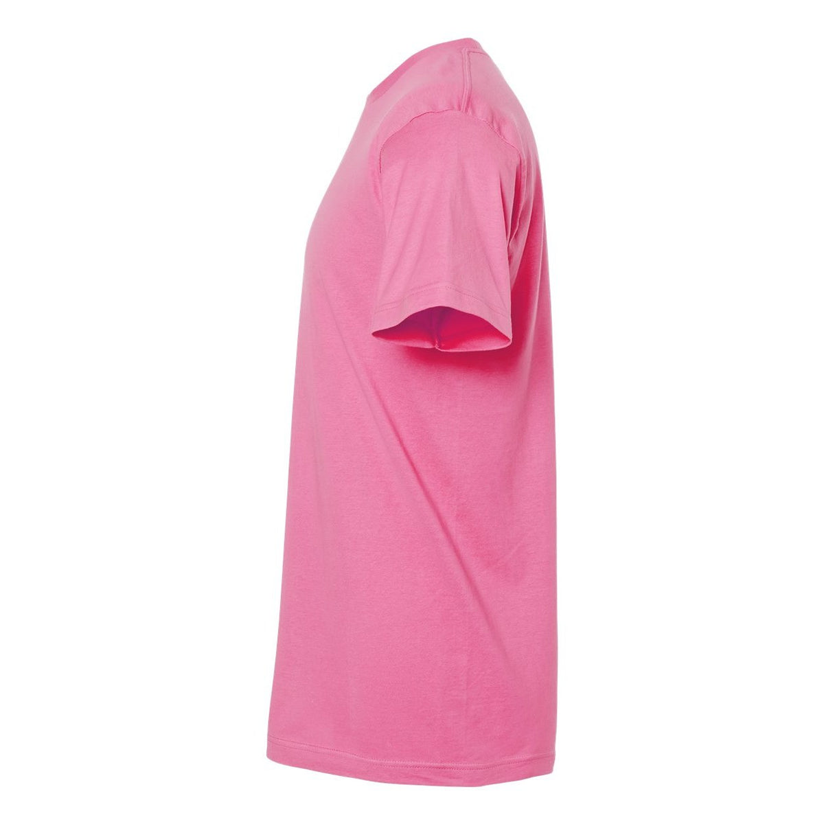 M&O Unisex ACE Cotton T-Shirt - Azalea - Direct Side