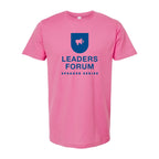 M&O Unisex ACE Cotton T-Shirt - Azalea - Front