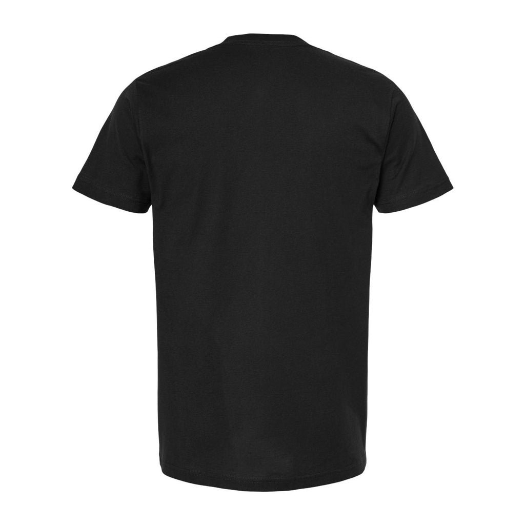 M&O Unisex ACE Cotton T-Shirt - Black - Back