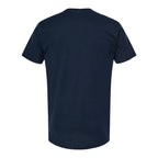 M&O Unisex ACE Cotton T-Shirt - Deep Navy - Back