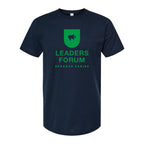 M&O Unisex ACE Cotton T-Shirt - Deep Navy - Front