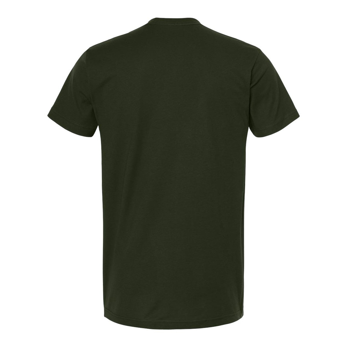 M&O Unisex ACE Cotton T-Shirt - Forest Green - Back