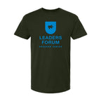 M&O Unisex ACE Cotton T-Shirt - Forest Green - Front
