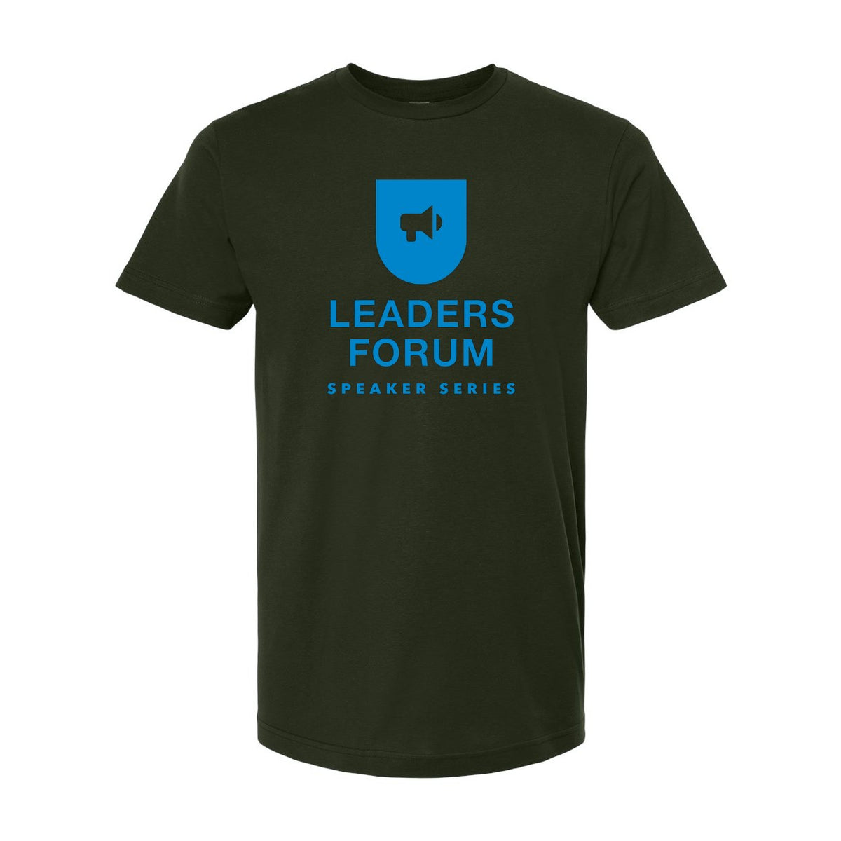 M&O Unisex ACE Cotton T-Shirt - Forest Green - Front