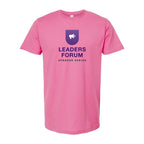M&O Unisex ACE Cotton T-Shirt Full Color - Azalea - Front