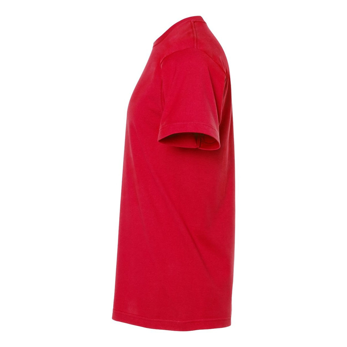 M&O Unisex ACE Cotton T-Shirt Full Color - Deep Red - Direct Side