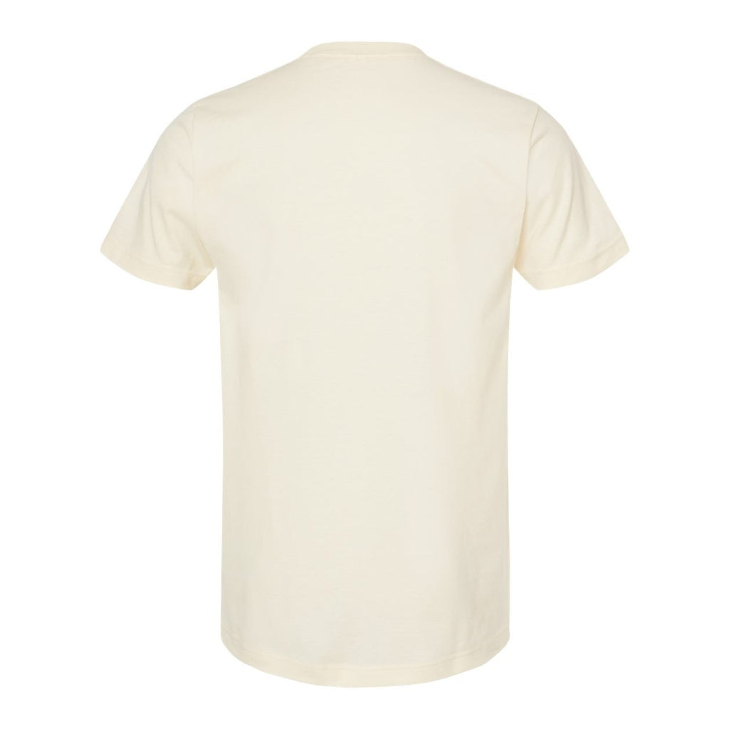 M&O Unisex ACE Cotton T-Shirt Full Color - Natural - Back