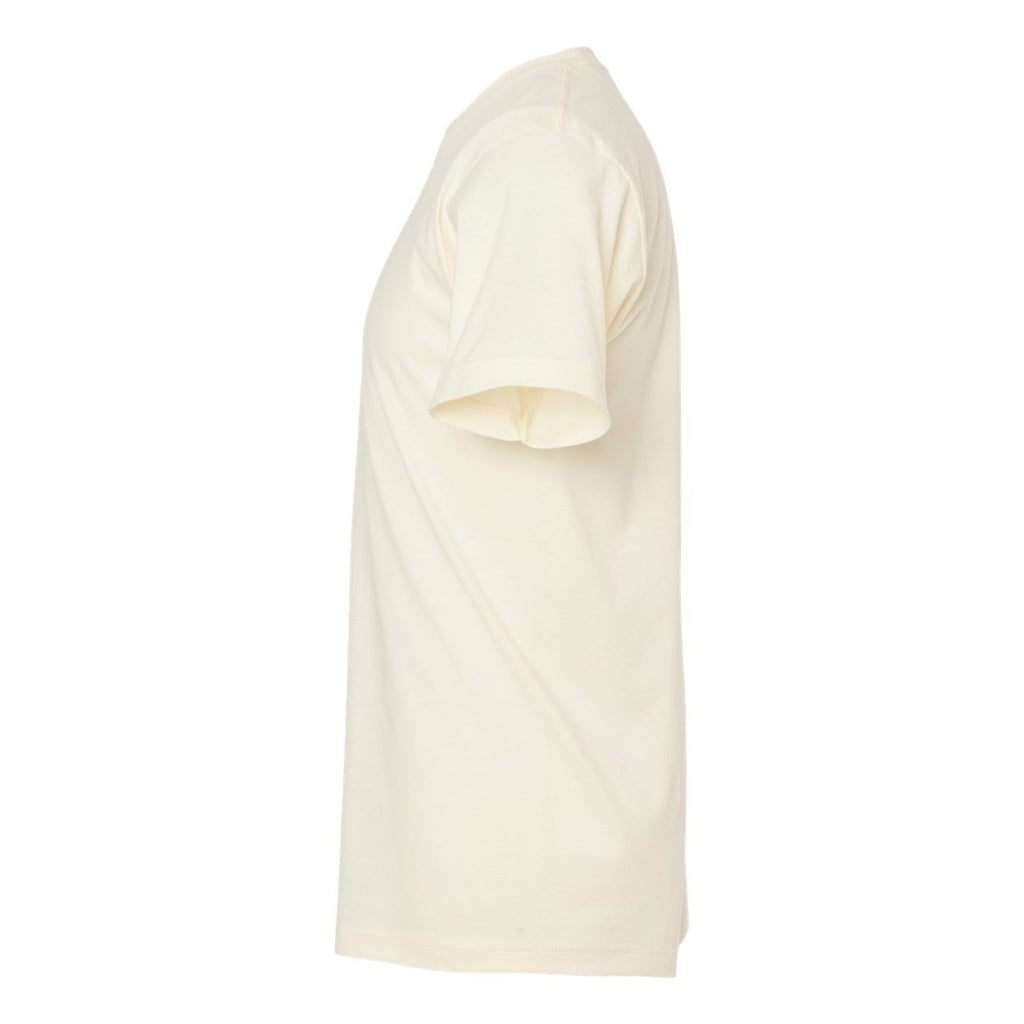 M&O Unisex ACE Cotton T-Shirt Full Color - Natural - Direct Side