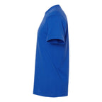 M&O Unisex ACE Cotton T-Shirt Full Color - Royal - Direct Side