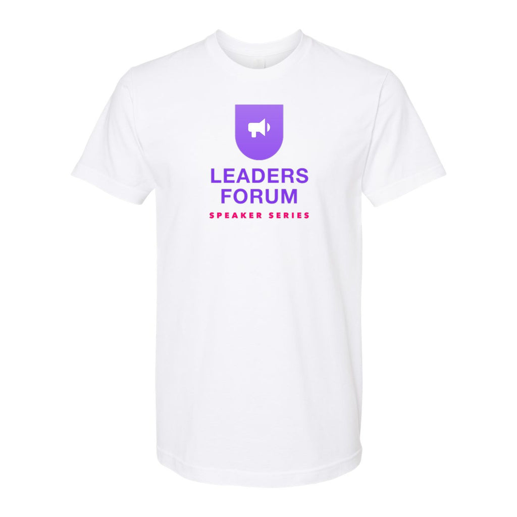 M&O Unisex ACE Cotton T-Shirt Full Color - White - Front