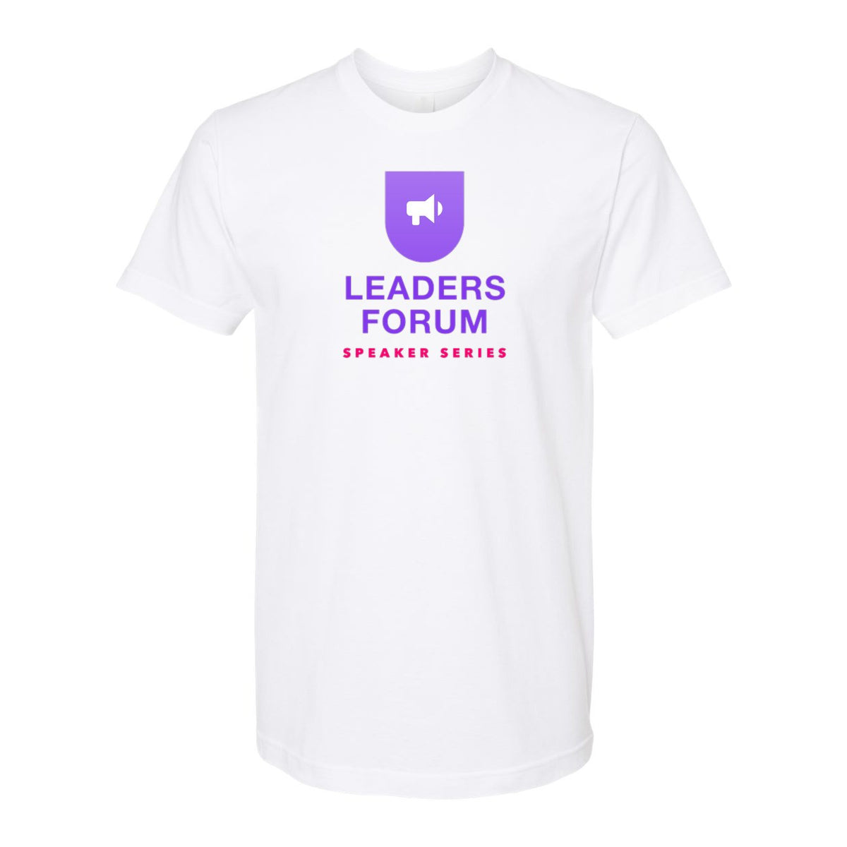 M&O Unisex ACE Cotton T-Shirt Full Color - White - Front