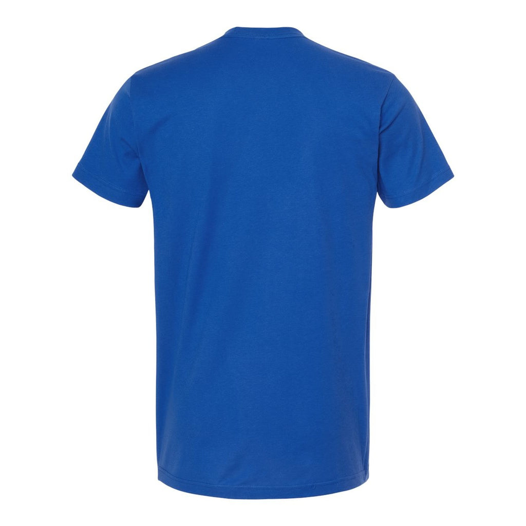 M&O Unisex ACE Cotton T-Shirt - Royal - Back