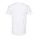 M&O Unisex ACE Cotton T-Shirt - White - Back