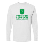 M&O Unisex Gold Soft Touch Long Sleeve T-Shirt - Ash - Front