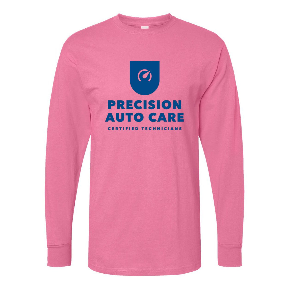 M&O Unisex Gold Soft Touch Long Sleeve T-Shirt - Azalea - Front