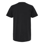 M&O Unisex Vintage Garment-Dyed T-Shirt - Black - Back