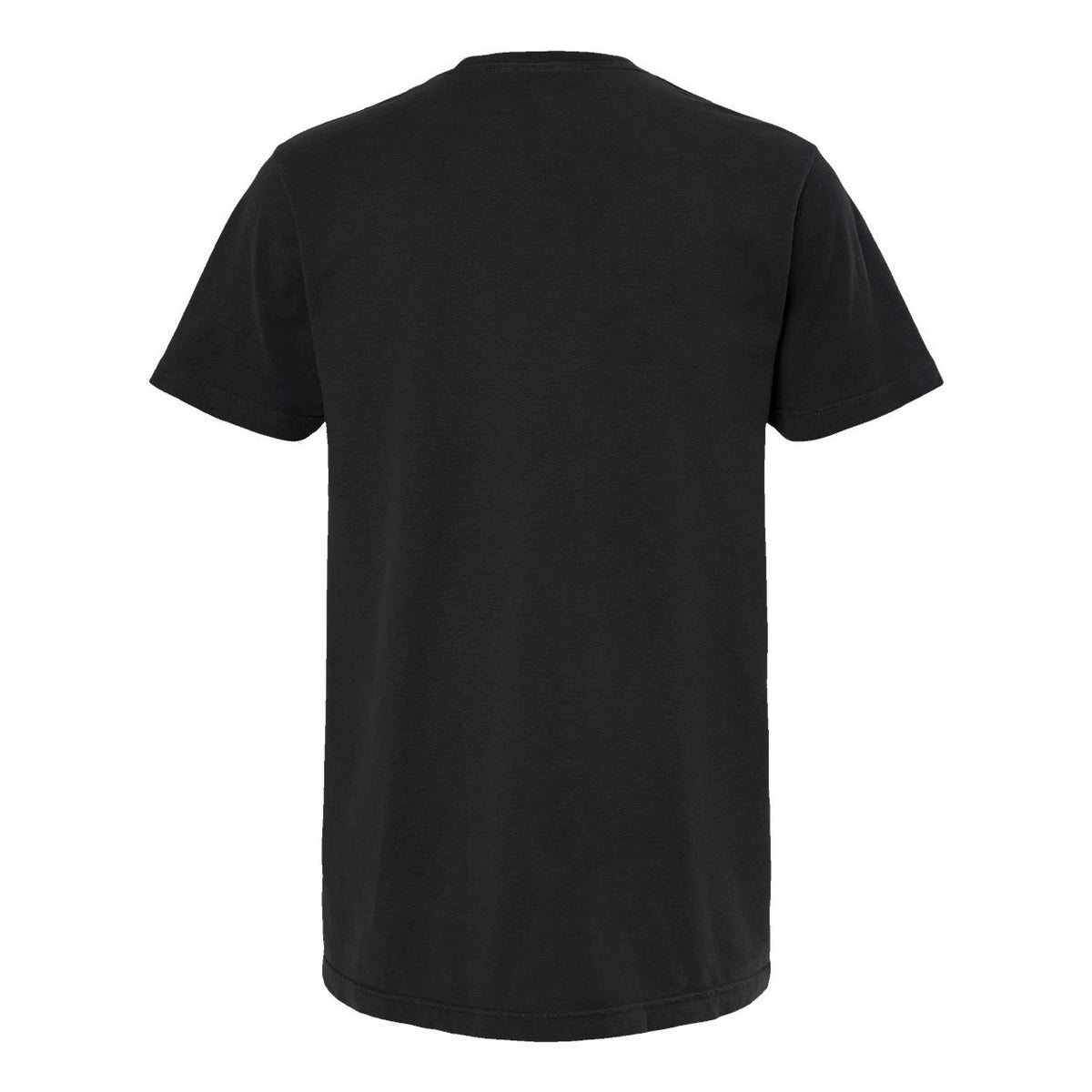 M&O Unisex Vintage Garment-Dyed T-Shirt - Black - Back