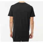 M&O Unisex Vintage Garment-Dyed T-Shirt - Black - On Model Back