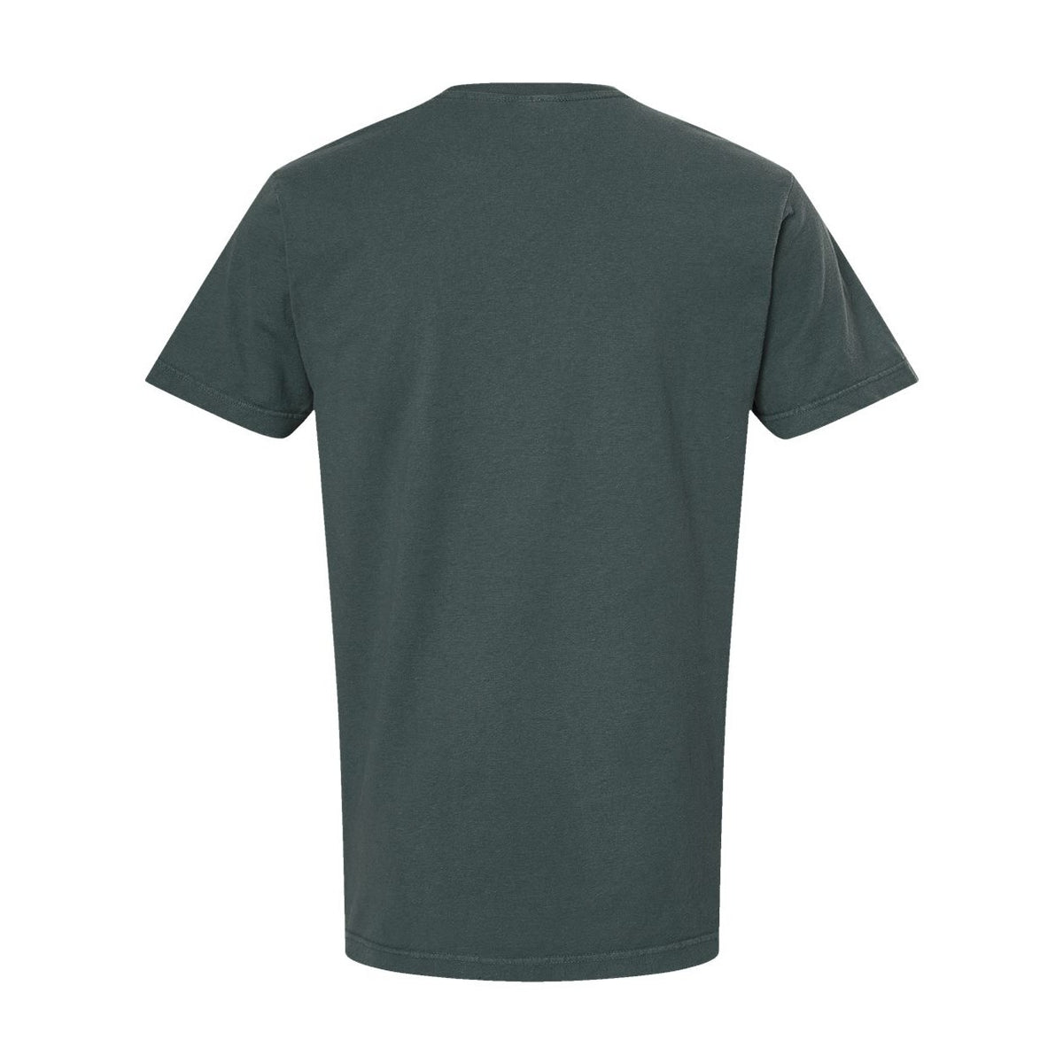 M&O Unisex Vintage Garment-Dyed T-Shirt - Blue Spruce - Back