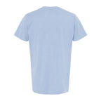M&O Unisex Vintage Garment-Dyed T-Shirt - Chambray - Back