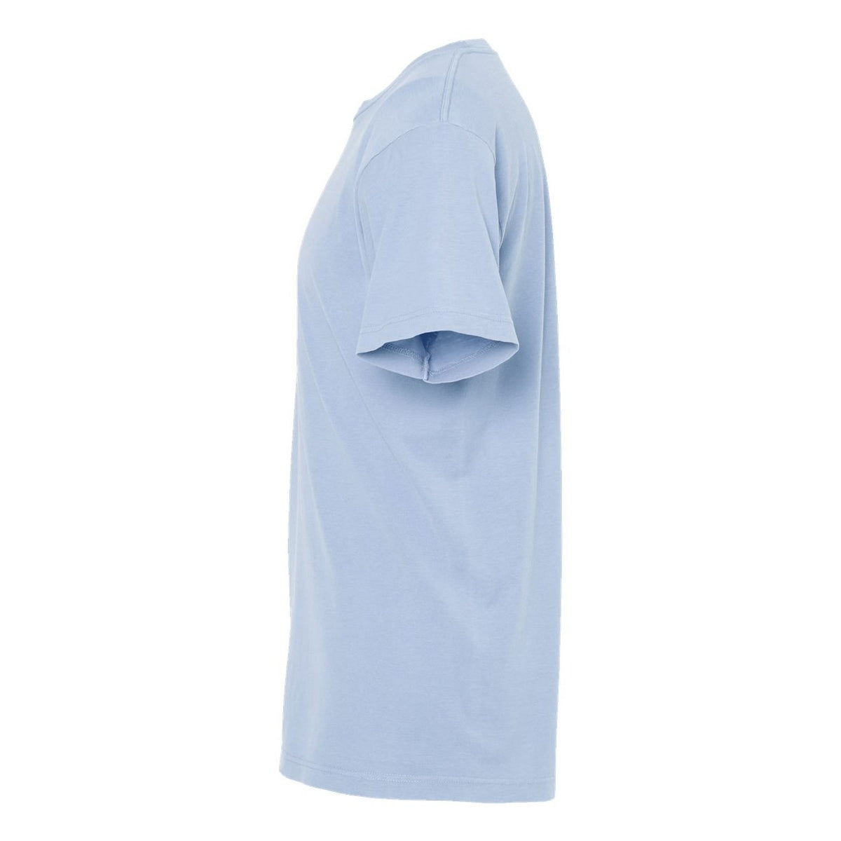 M&O Unisex Vintage Garment-Dyed T-Shirt - Chambray - Direct Side