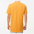 M&O Unisex Vintage Garment-Dyed T-Shirt - Citrus - On Model Back