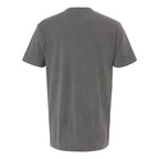 M&O Unisex Vintage Garment-Dyed T-Shirt - Grey - Back