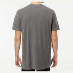 M&O Unisex Vintage Garment-Dyed T-Shirt - Grey - On Model Back