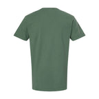 M&O Unisex Vintage Garment-Dyed T-Shirt - Light Green - Back