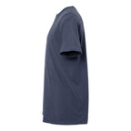 M&O Unisex Vintage Garment-Dyed T-Shirt - Navy - Direct Side