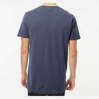 M&O Unisex Vintage Garment-Dyed T-Shirt - Navy - On Model Back