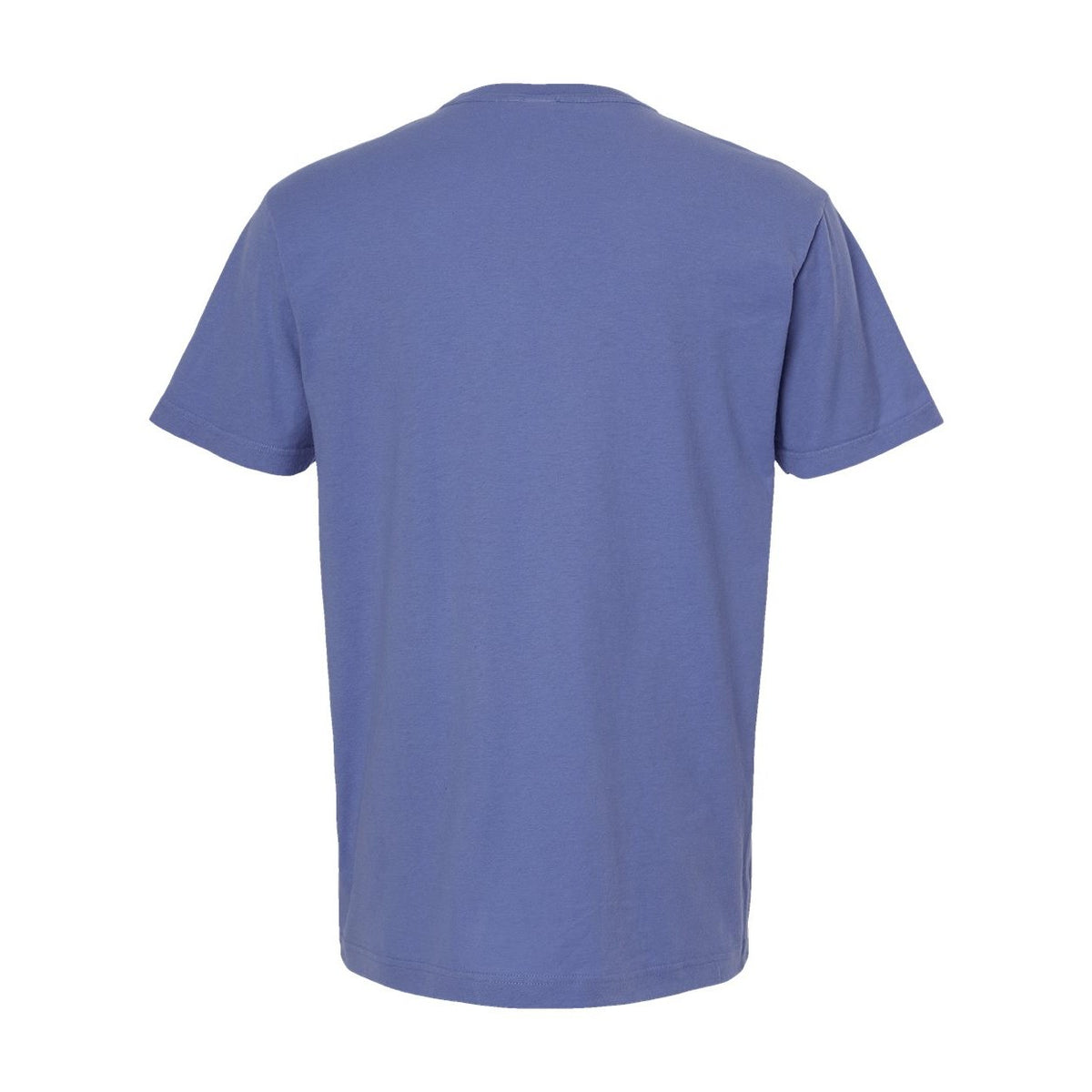 M&O Unisex Vintage Garment-Dyed T-Shirt - Periwinkle - Back