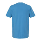 M&O Unisex Vintage Garment-Dyed T-Shirt - Royal Caribe - Back