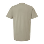M&O Unisex Vintage Garment-Dyed T-Shirt - Sandstone - Back