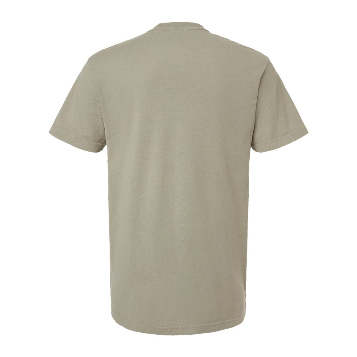 M&O Unisex Vintage Garment-Dyed T-Shirt - Sandstone - Back