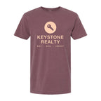M&O Unisex Vintage Garment-Dyed T-Shirt - Vineyard - Front