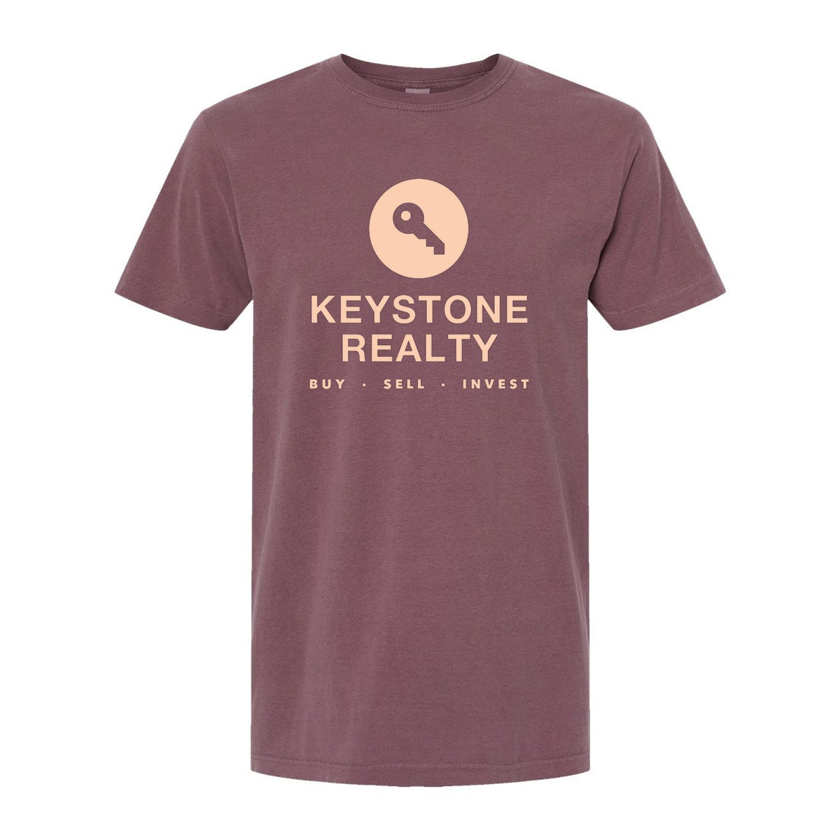 M&O Unisex Vintage Garment-Dyed T-Shirt - Vineyard - Front