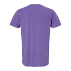 M&O Unisex Vintage Garment-Dyed T-Shirt - Violet - Back