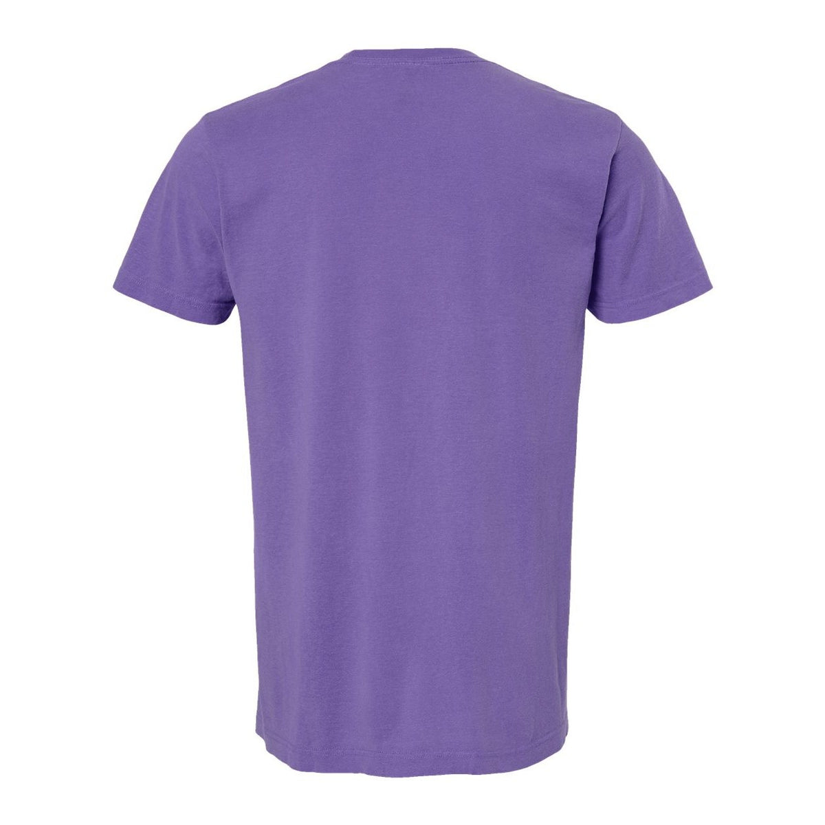 M&O Unisex Vintage Garment-Dyed T-Shirt - Violet - Back