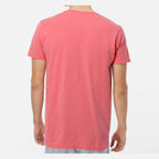 M&O Unisex Vintage Garment-Dyed T-Shirt - Watermelon - On Model Back