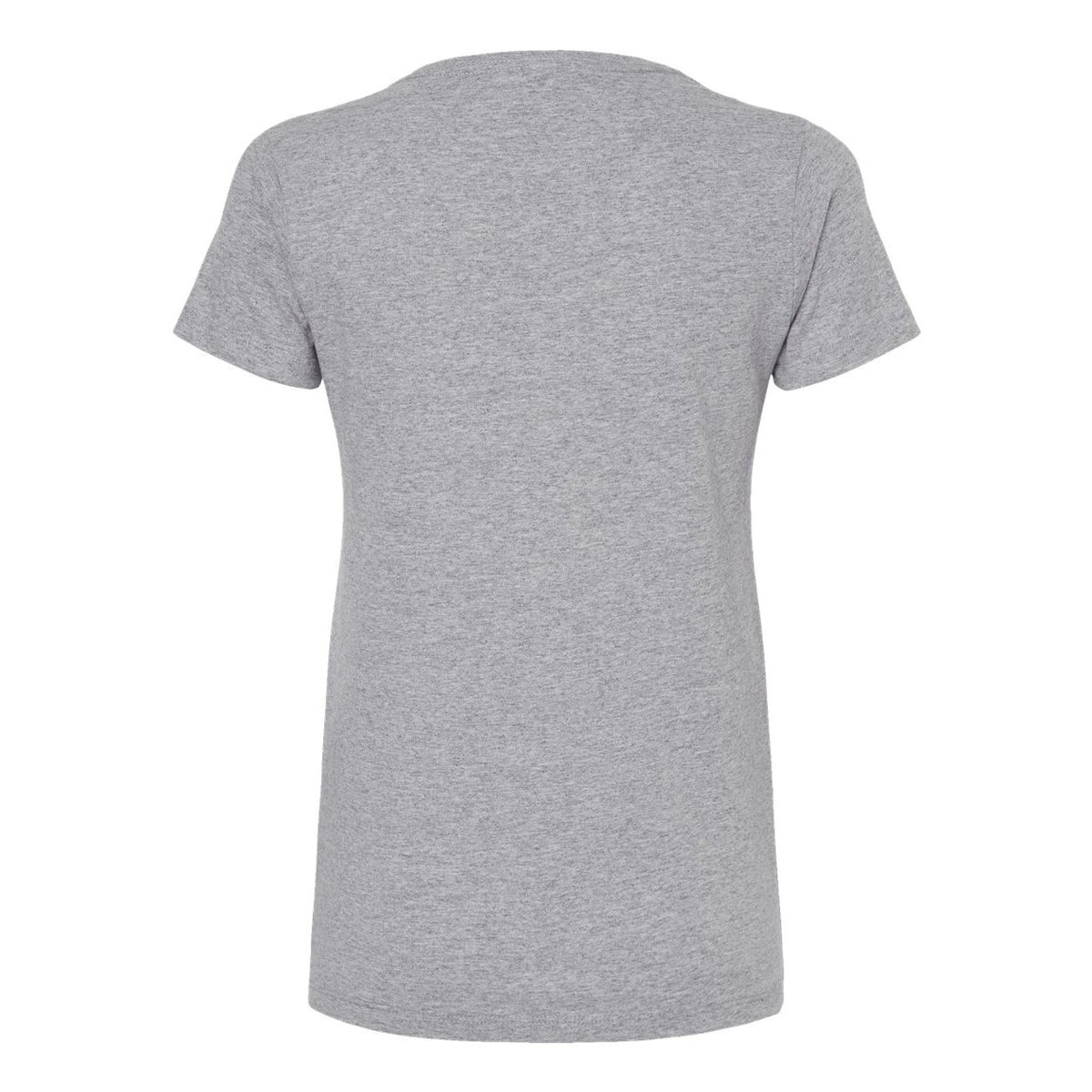 M&O Women's Gold Soft Touch T-Shirt - Athletic Grey - Back