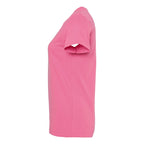 M&O Women's Gold Soft Touch T-Shirt - Azalea - Direct Side