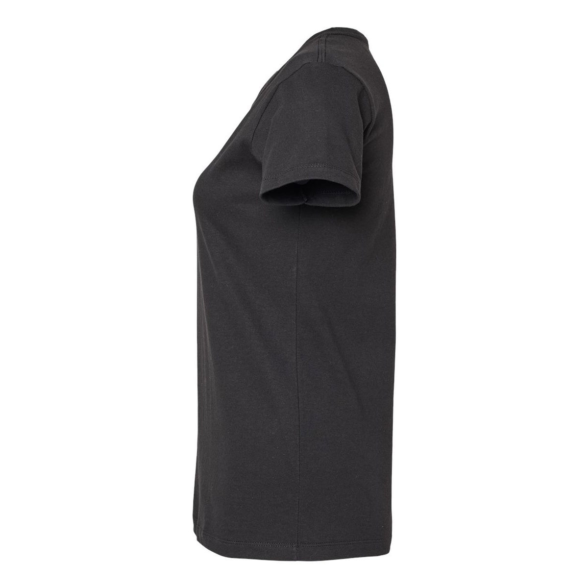 M&O Women's Gold Soft Touch T-Shirt - Black - Direct Side