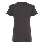 M&O Women's Gold Soft Touch T-Shirt - Charcoal - Back