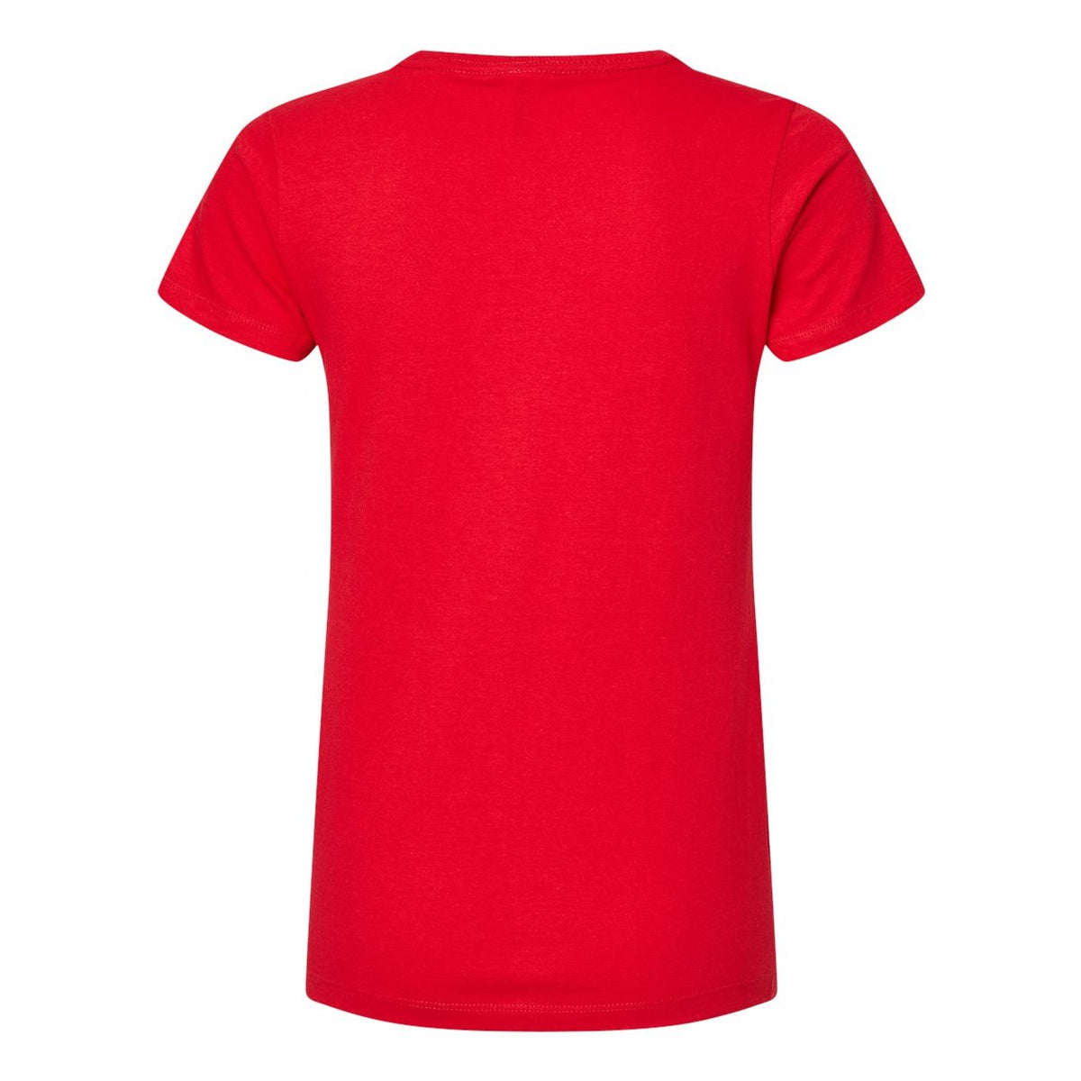 M&O Women's Gold Soft Touch T-Shirt - Deep Red - Back