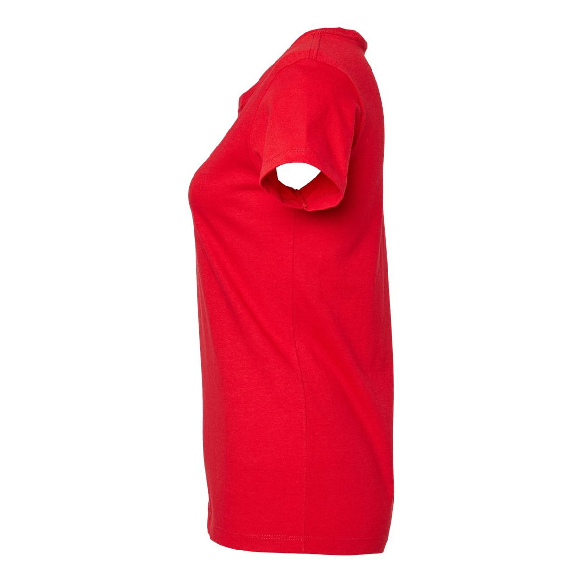 M&O Women's Gold Soft Touch T-Shirt - Deep Red - Direct Side