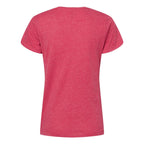 M&O Women's Gold Soft Touch T-Shirt - Heather Pink - Back