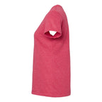 M&O Women's Gold Soft Touch T-Shirt - Heather Pink - Direct Side